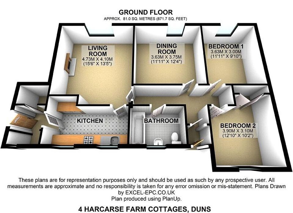 Property to rent in Duns, TD11, Harcarse Farm Cottage properties from